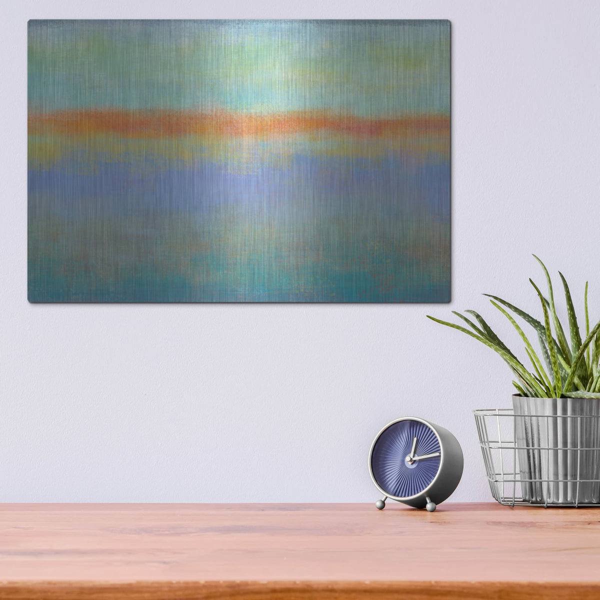 'Country Sky 2' by Jan Weiss – Metal Wall Art, 16x12 room view