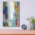 'Deconstructed Landscape 1' by Jan Weiss – Metal Wall Art, 12x16 room view