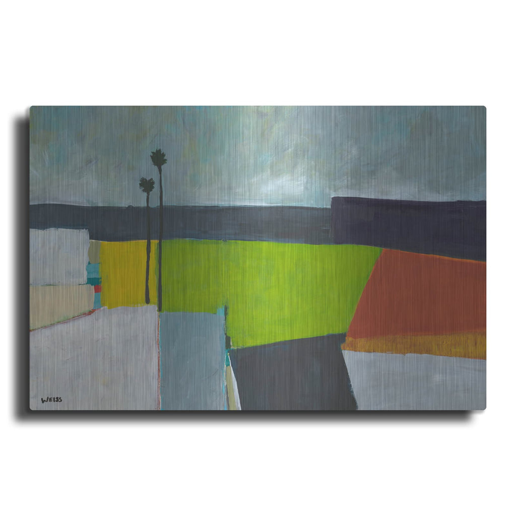 'Composed Earth' by Jan Weiss – Metal Wall Art