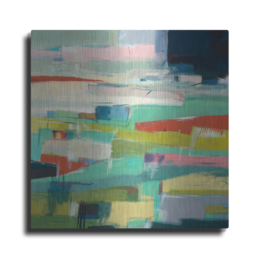 'Color Field No. 6' by Jan Weiss – Metal Wall Art