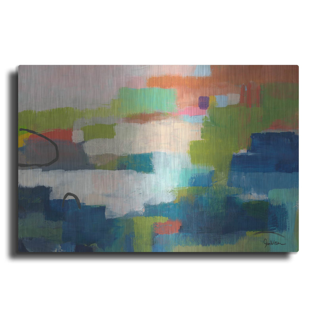 'Color Field No. 7' by Jan Weiss – Metal Wall Art