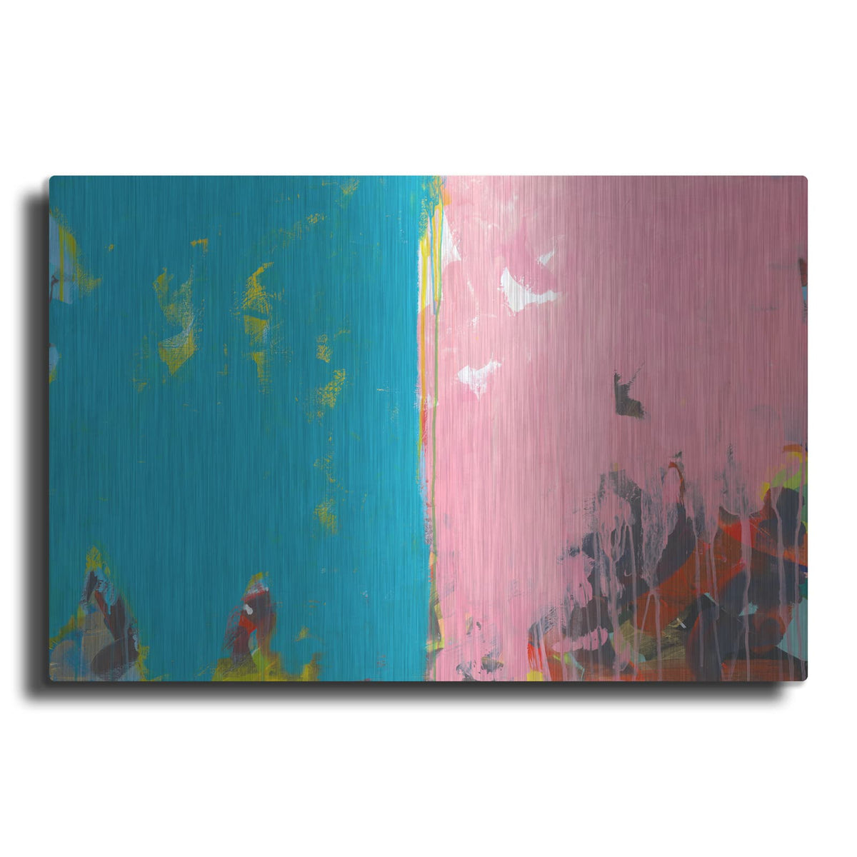 'Color Block 13' by Jan Weiss – Metal Wall Art