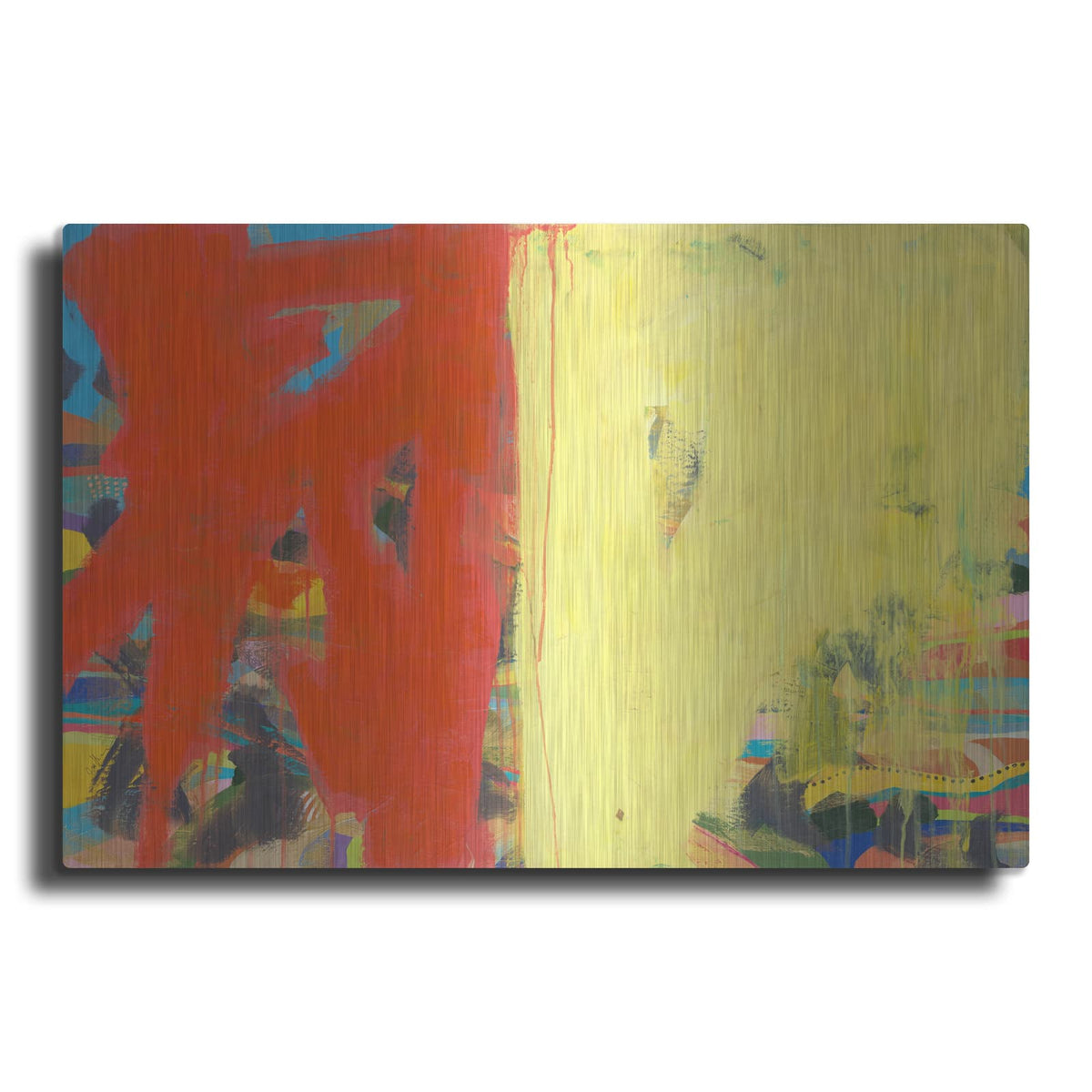 'Color Block 12' by Jan Weiss – Metal Wall Art