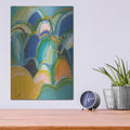'Break On Through No. 3' by Jan Weiss – Metal Wall Art, 12x16 room view