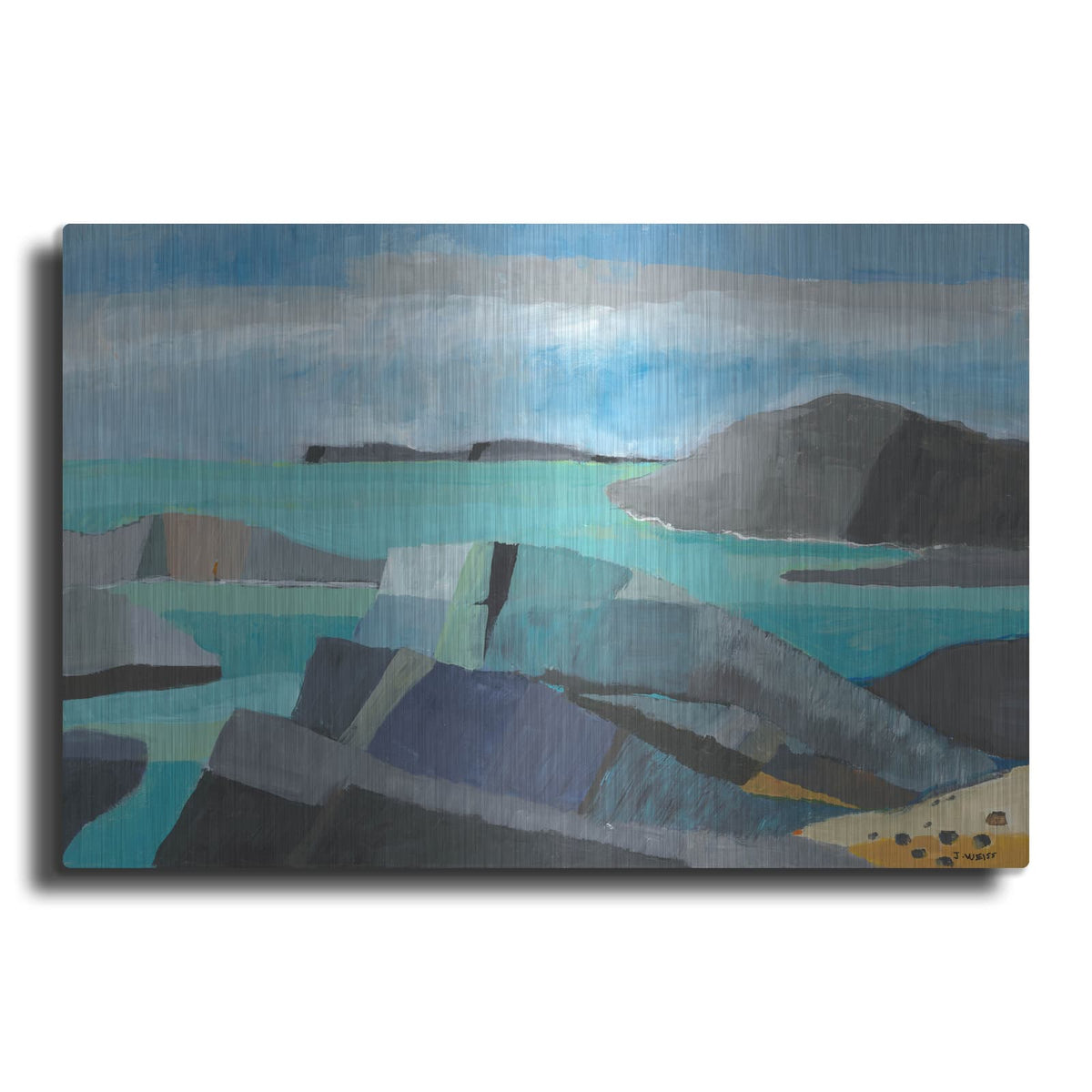 'Carmel Central Coast' by Jan Weiss – Metal Wall Art