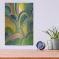 'Break On Through No. 2' by Jan Weiss – Metal Wall Art, 12x16 room view