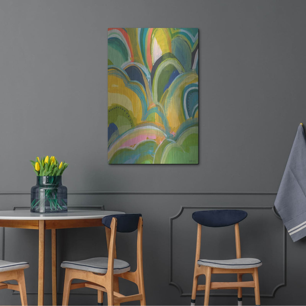 'Break On Through No. 2' by Jan Weiss – Metal Wall Art, 24x36 room view