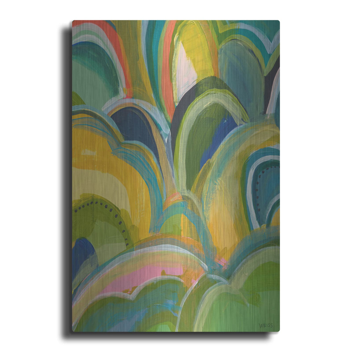'Break On Through No. 2' by Jan Weiss – Metal Wall Art