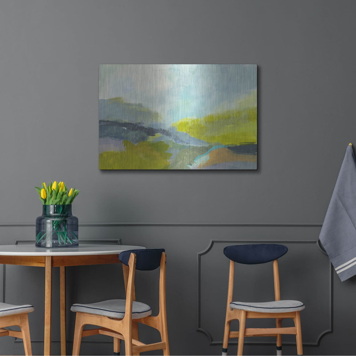 'Between The Woods' by Jan Weiss – Metal Wall Art, 36x24 room view
