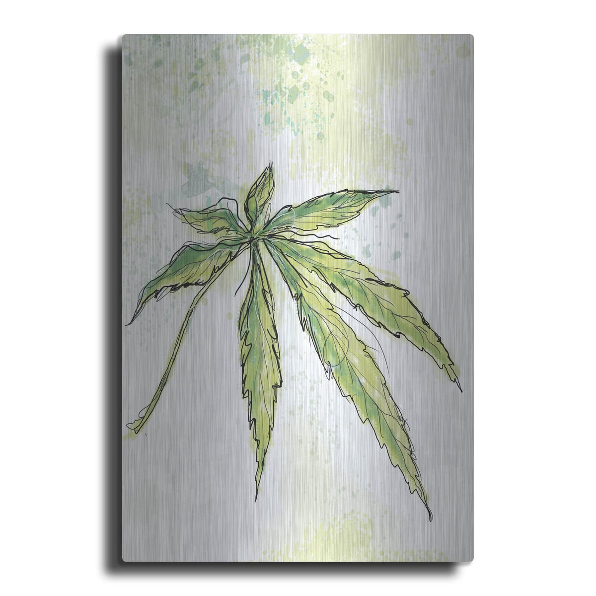 'Blue Dream' by Jan Weiss – Metal Wall Art
