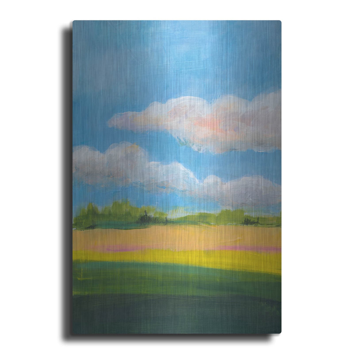 'Beneath A Cloudy Sky 1' by Jan Weiss – Metal Wall Art