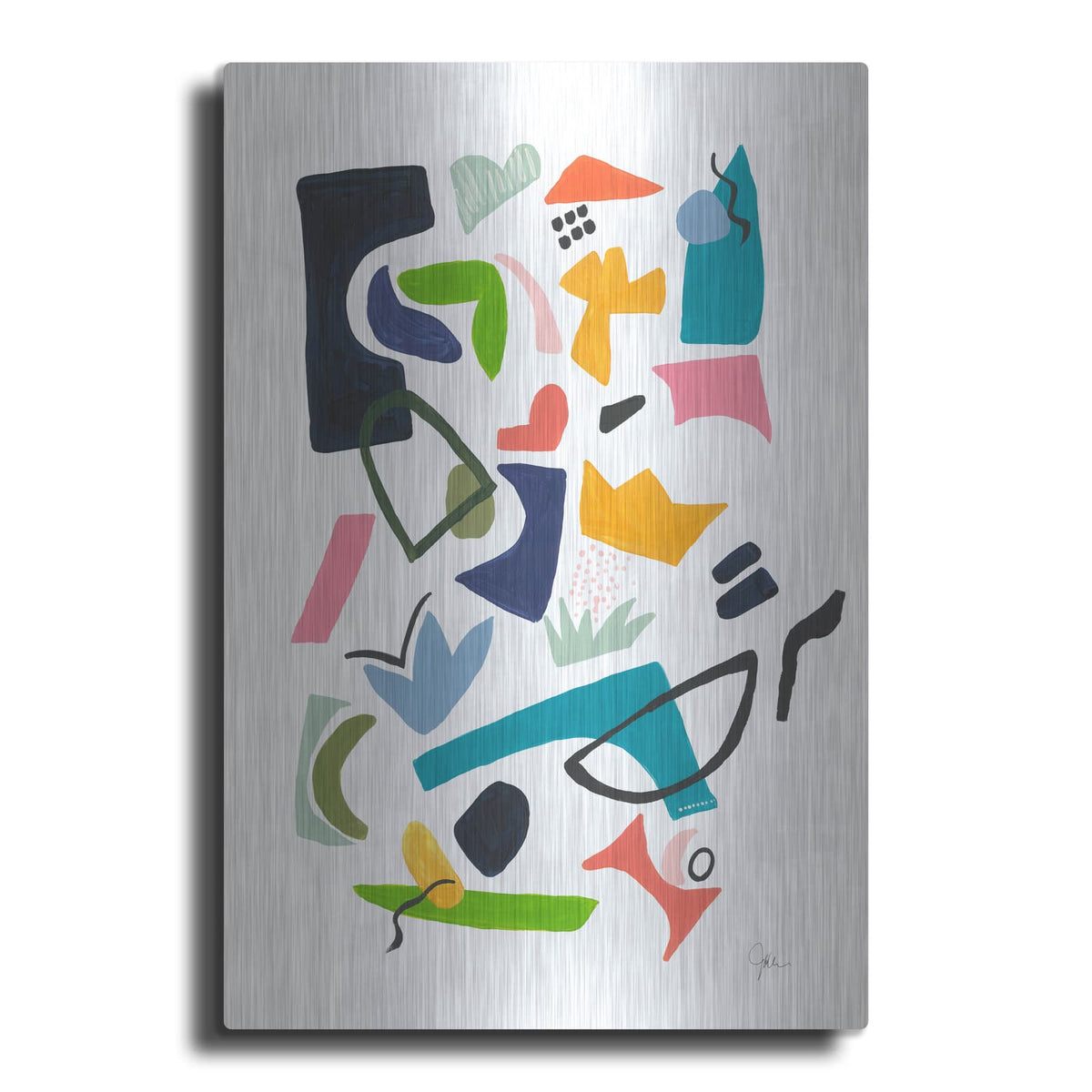 'Atomic Ranch No. 2' by Jan Weiss – Metal Wall Art