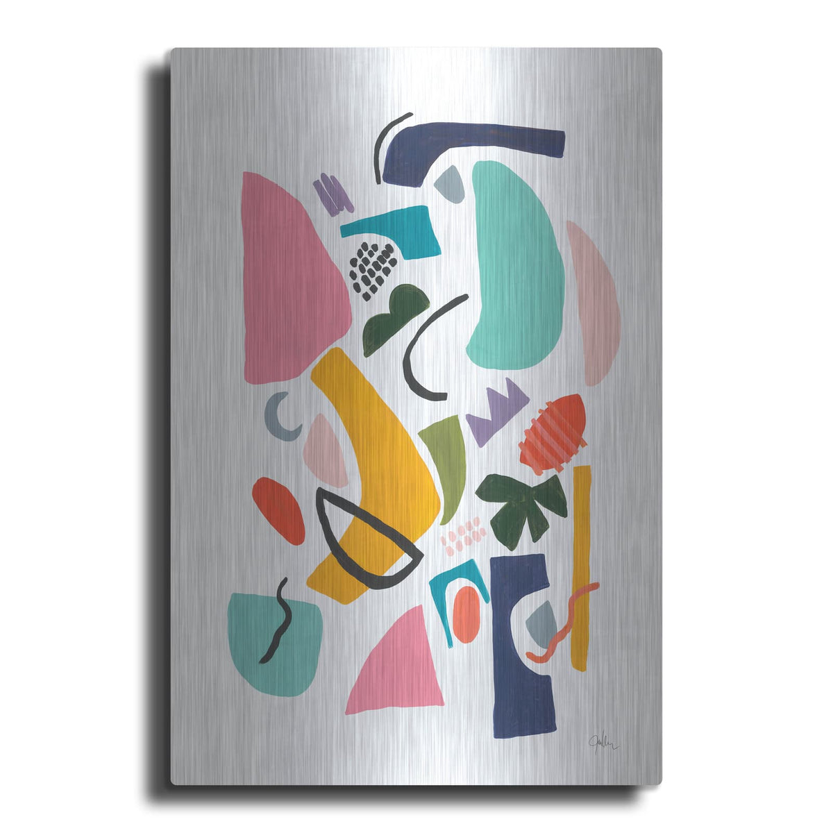 'Atomic Ranch No. 3' by Jan Weiss – Metal Wall Art