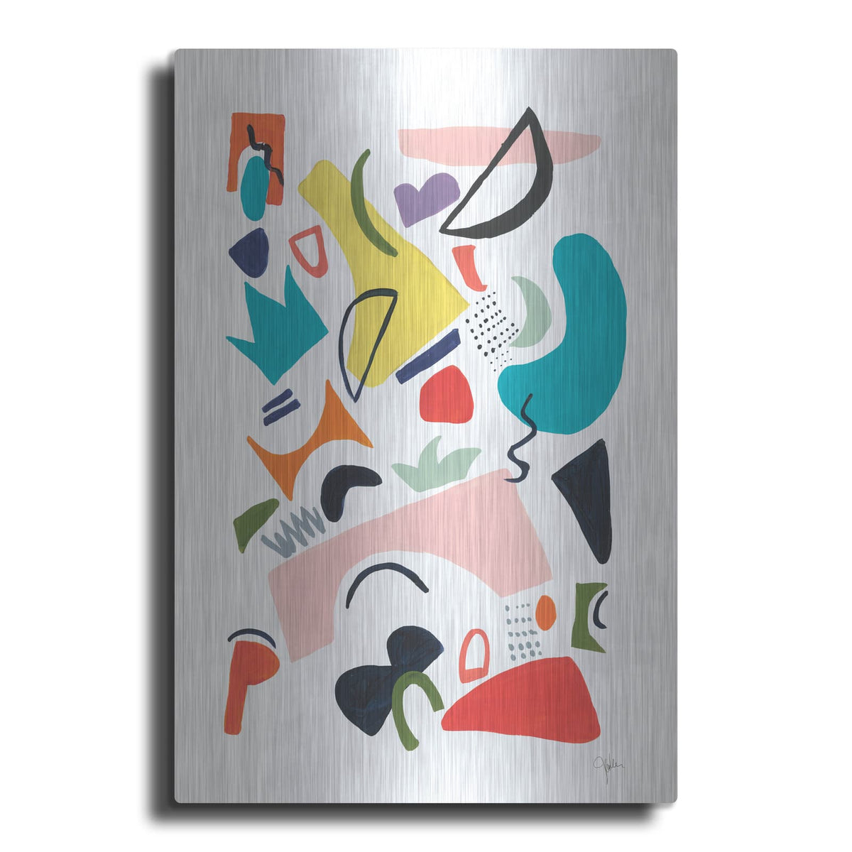 'Atomic Ranch No. 1' by Jan Weiss – Metal Wall Art