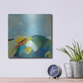 'Alpine No. 2' by Jan Weiss – Metal Wall Art, 12x12 room view