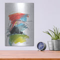'Abstract Landscape No. 40' by Jan Weiss – Metal Wall Art, 12x16 room view