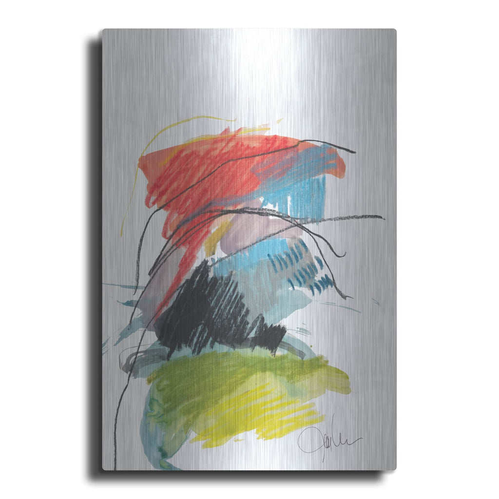 'Abstract Landscape No. 40' by Jan Weiss – Metal Wall Art