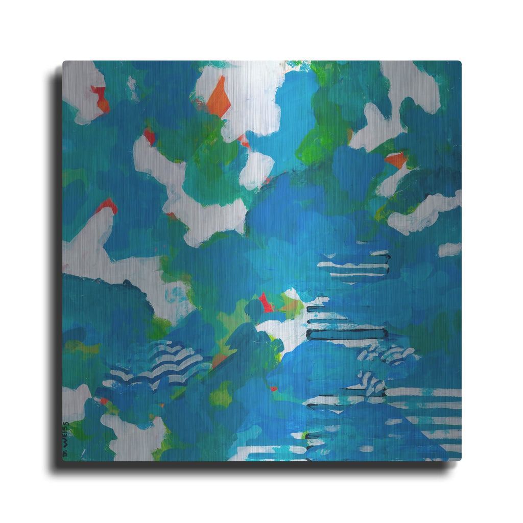 'Adriatic' by Jan Weiss – Metal Wall Art