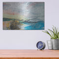 'All The Night Tide' by Jan Weiss – Metal Wall Art, 16x12 room view