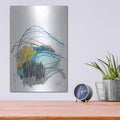 'Abstract Landscape No. 19' by Jan Weiss – Metal Wall Art, 12x16 room view