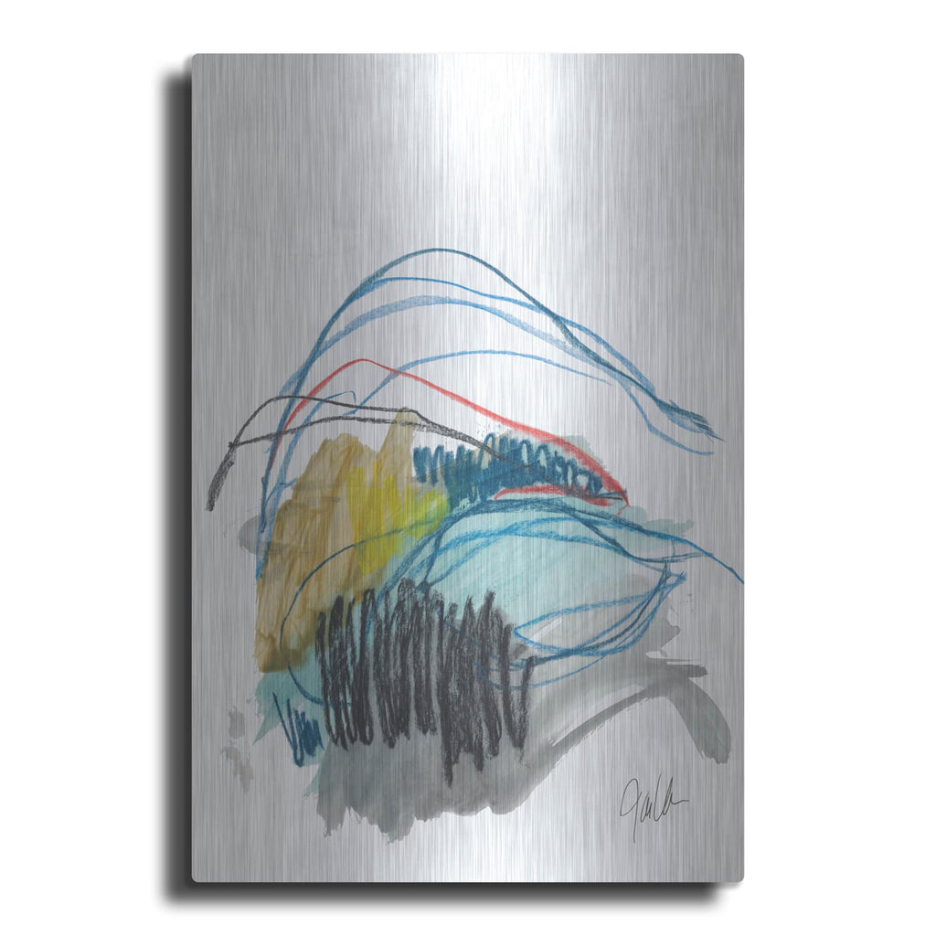 'Abstract Landscape No. 19' by Jan Weiss – Metal Wall Art