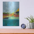 'View Across The Bay' by Jan Weiss – Metal Wall Art, 12x16 room view