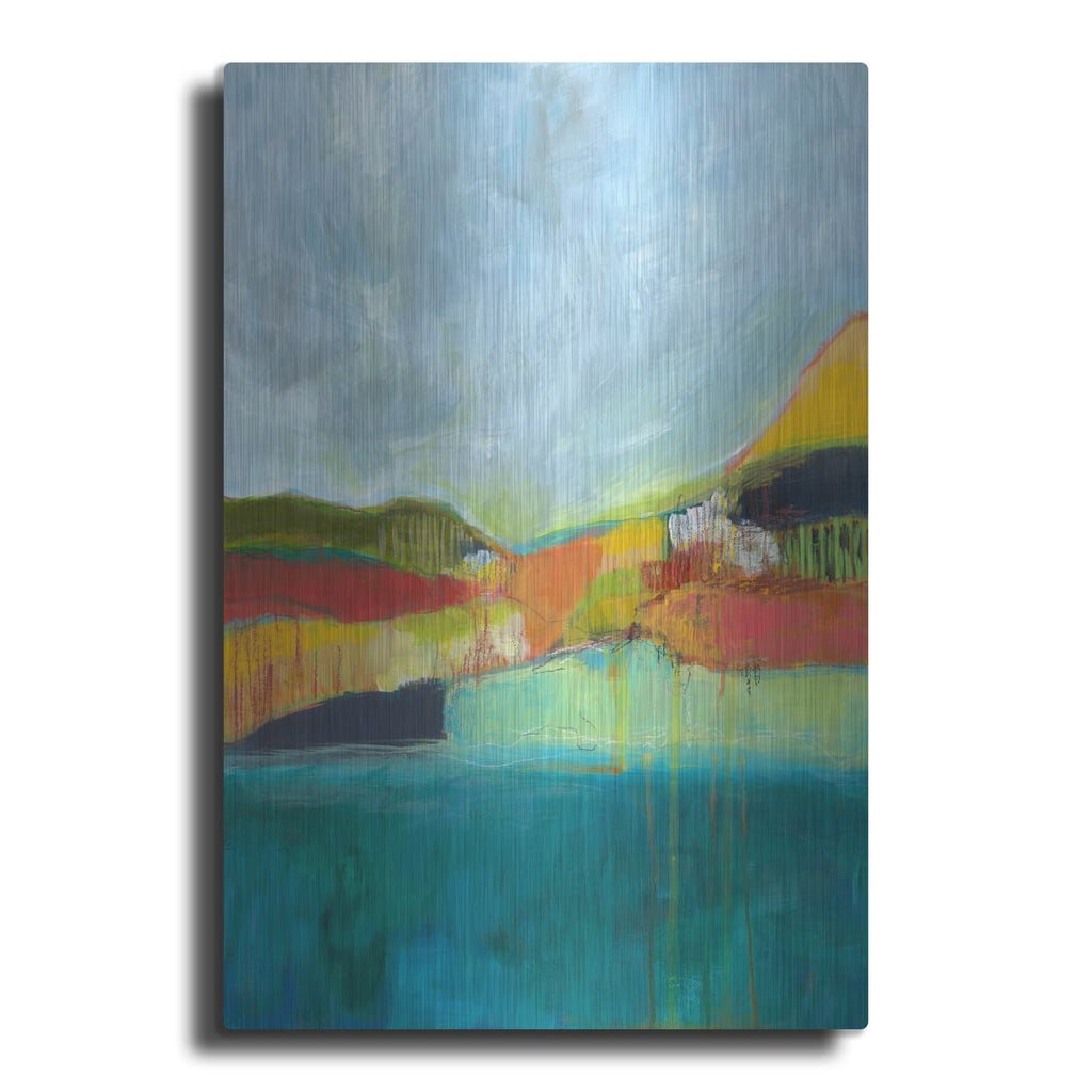 'View Across The Bay' by Jan Weiss – Metal Wall Art