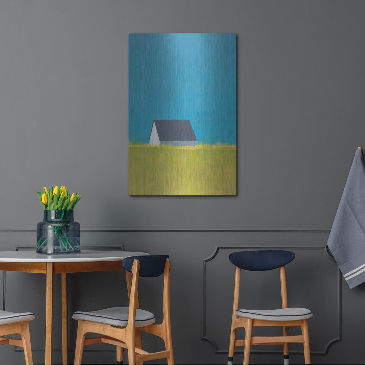 'Its A Farm' by Jan Weiss – Metal Wall Art, 24x36 room view