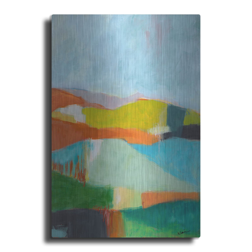 'North Bay Hills' by Jan Weiss – Metal Wall Art