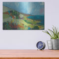 'Pacific Coast' by Jan Weiss – Metal Wall Art, 16x12 room view