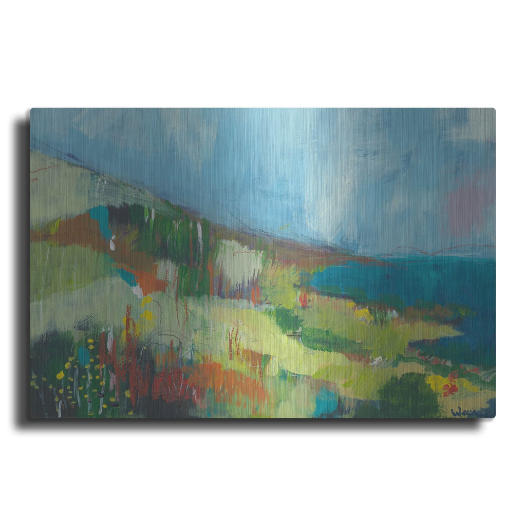 'Pacific Coast' by Jan Weiss – Metal Wall Art
