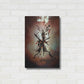 Luxe Metal Art 'A Sky About To Rain' by Mario Sanchez Nevado, Metal Wall Art,16x24