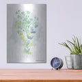 'Watercolor Greenery Series I' by Bluebird Barn – Metal Wall Art, 12x16 room view