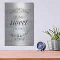 'Home Sweet Home' by Bluebird Barn – Metal Wall Art, 12x16 room view