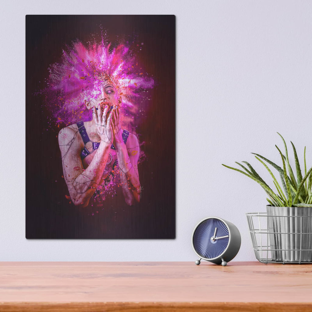 'Lust - Paradise Lost Seven Deadly Sins' by Mario Sanchez Nevado – Metal Wall Art, 12x16 room view