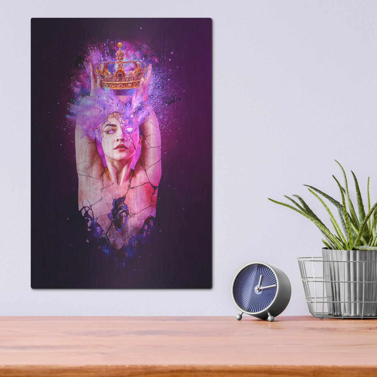 'Pride - Paradise Lost Seven Deadly Sins' by Mario Sanchez Nevado – Metal Wall Art, 12x16 room view