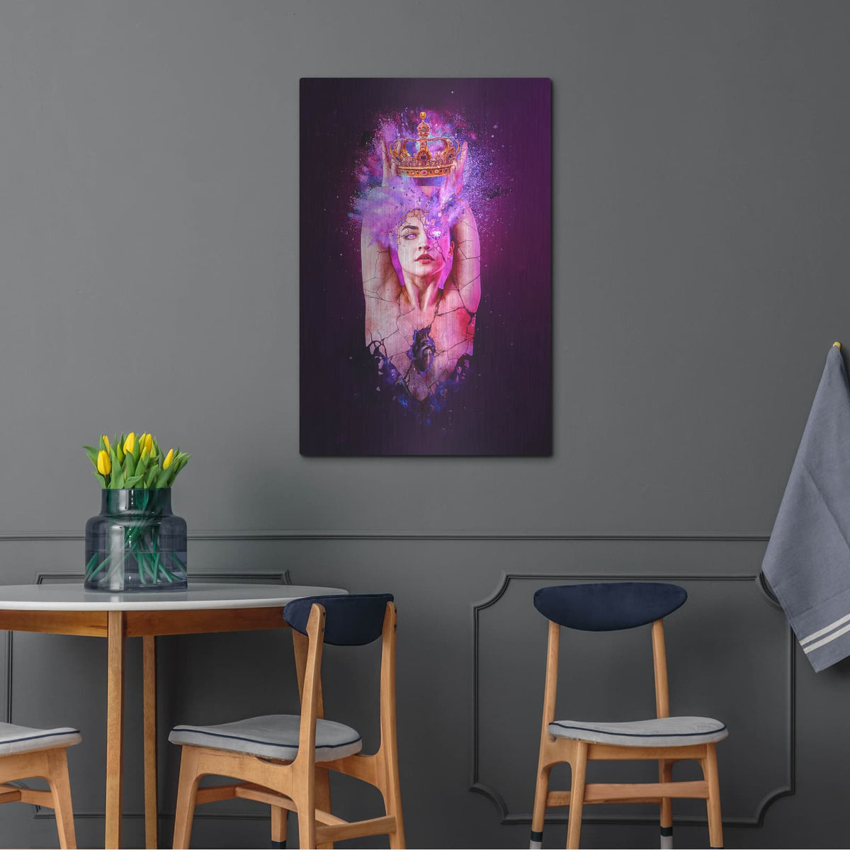 'Pride - Paradise Lost Seven Deadly Sins' by Mario Sanchez Nevado – Metal Wall Art, 24x36 room view
