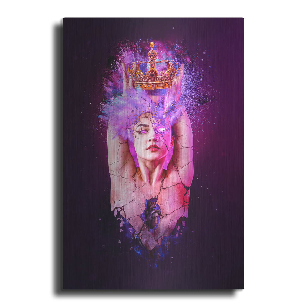 'Pride - Paradise Lost Seven Deadly Sins' by Mario Sanchez Nevado – Metal Wall Art