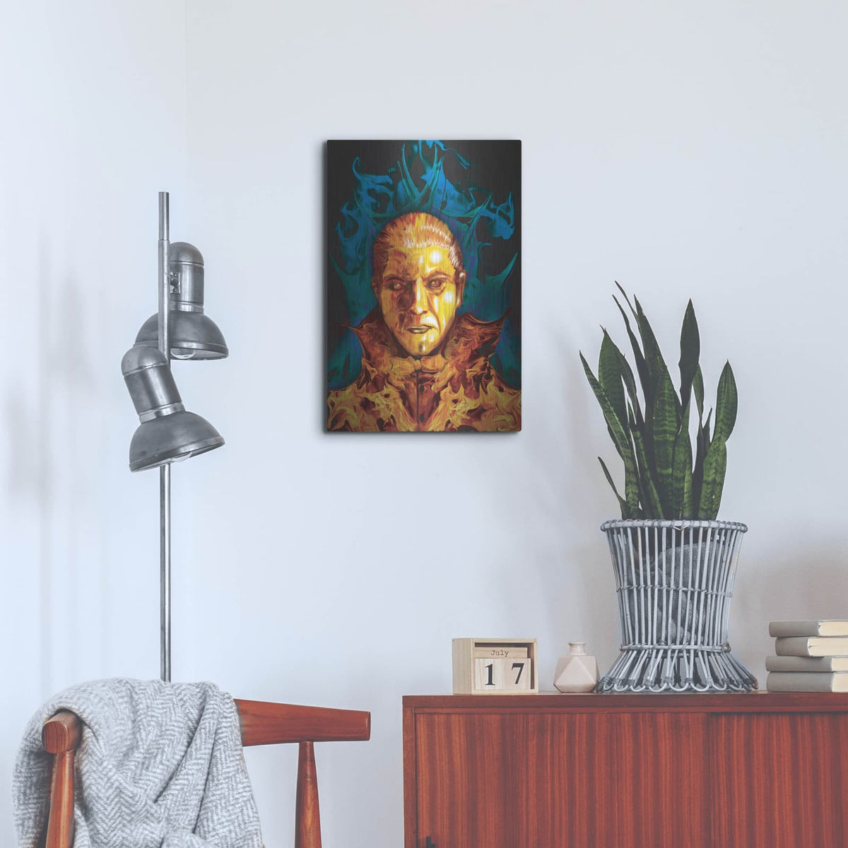 'Dracula-01' by Michael Stewart – Metal Wall Art, 16x24 room view