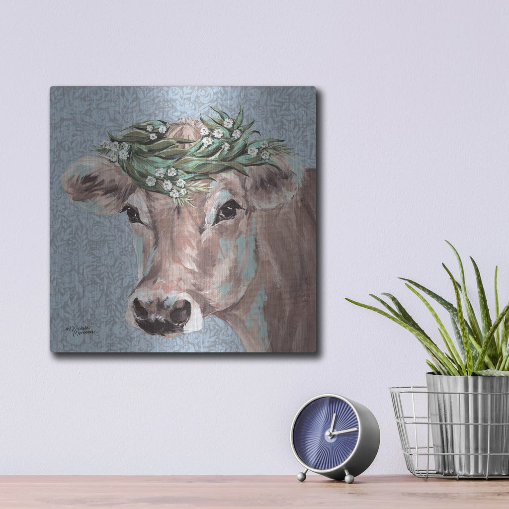 'Josephine' by Michele Norman – Metal Wall Art, 12x12 room view