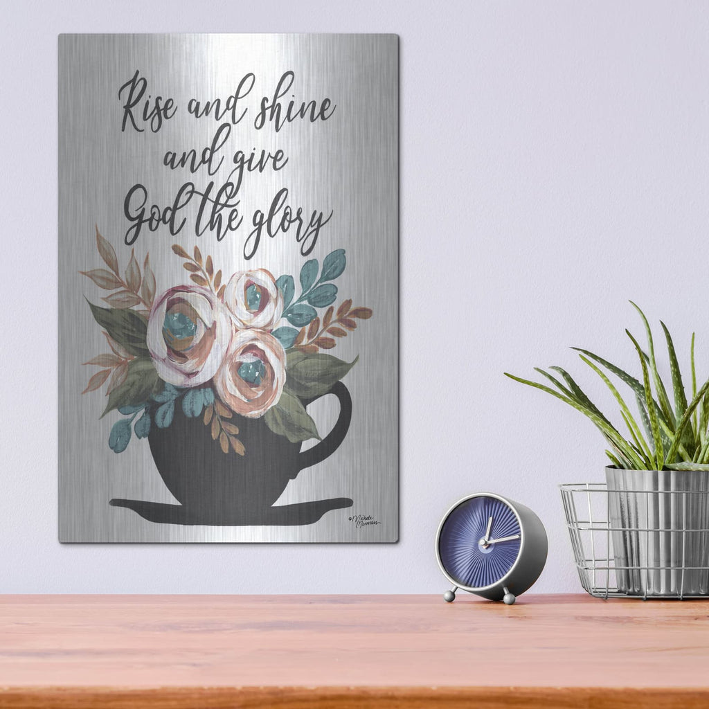 'Rise and Shine' by Michele Norman – Metal Wall Art, 12x16 room view