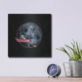 'Sail to the Moon' by Rachel Nieman – Metal Wall Art, 12x12 room view