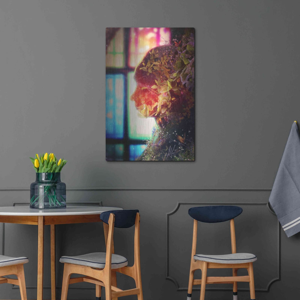 'Amnesty' by Mario Sanchez Nevado – Metal Wall Art, 24x36 room view