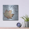 'Channeling Fall 1' by Britt Hallowell – Metal Wall Art, 12x12 room view