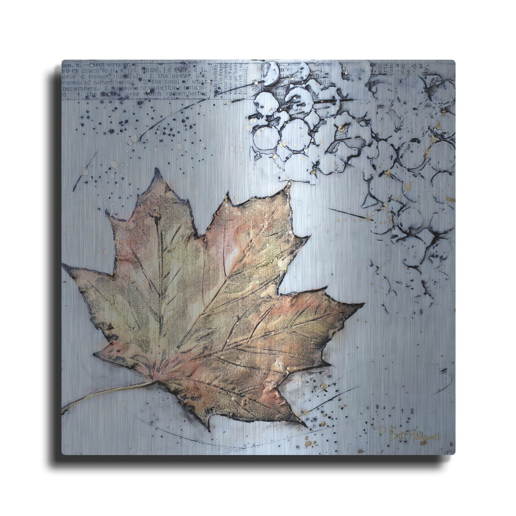 'Channeling Fall 1' by Britt Hallowell – Metal Wall Art