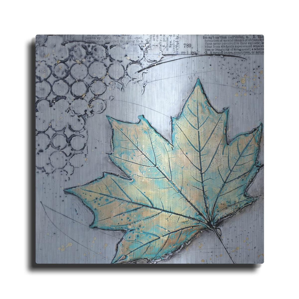 'Channeling Fall 2' by Britt Hallowell – Metal Wall Art