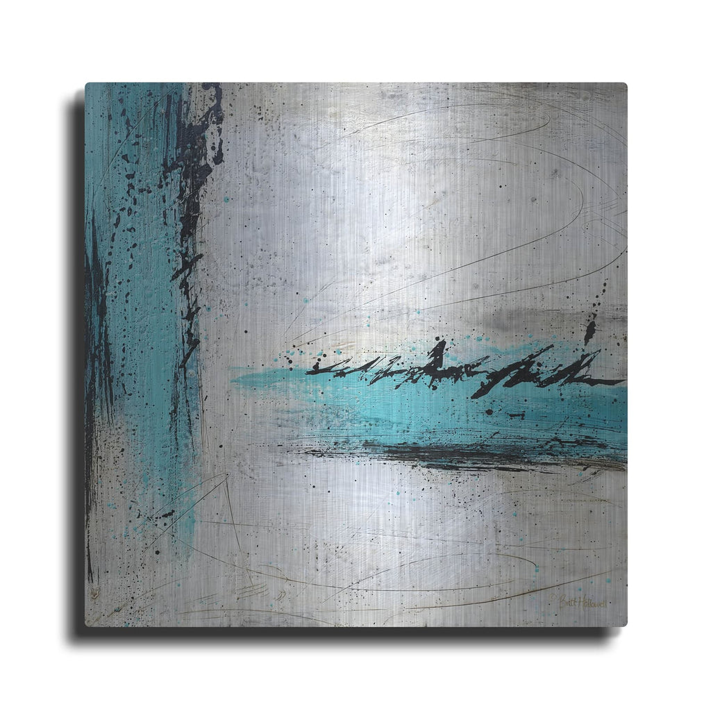 'Chasing Waterfalls' by Britt Hallowell – Metal Wall Art