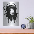 'Monkey Busines' by Nicklas Gustafsson – Metal Wall Art, 12x16 room view
