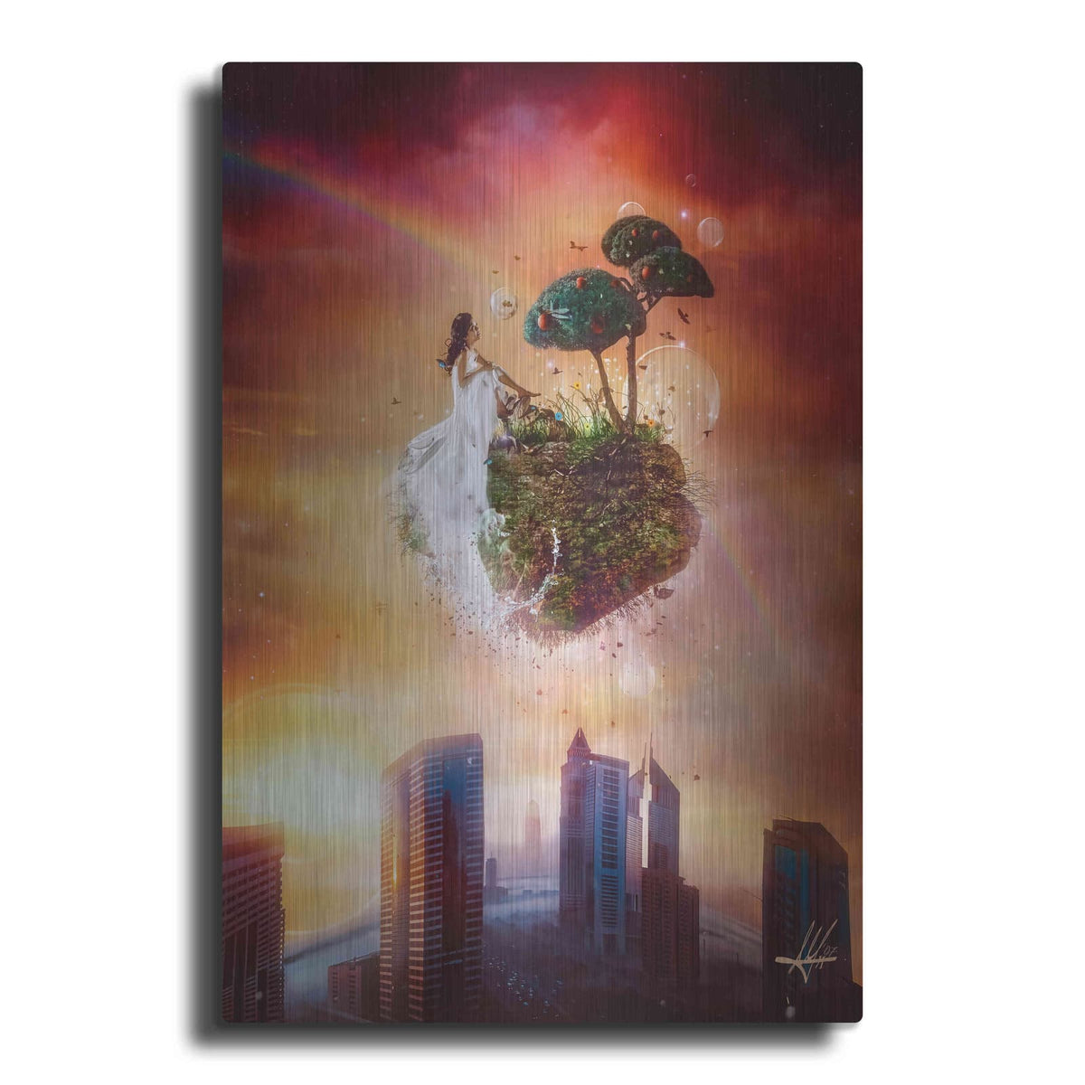 'Analog Park' by Mario Sanchez Nevado – Metal Wall Art
