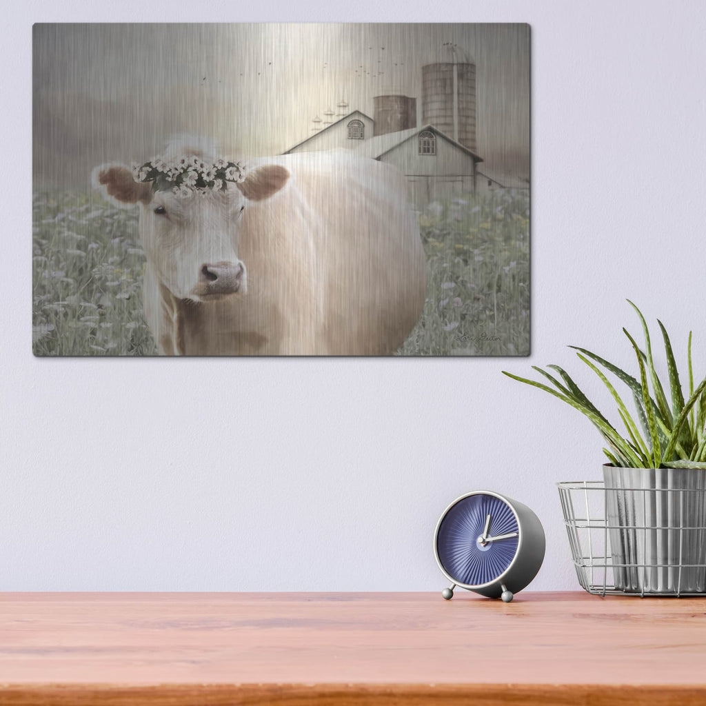 'Sweet Lady' by Lori Deiter – Metal Wall Art, 16x12 room view